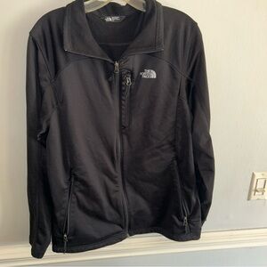 The North Face Men's Black Lightweight Zip-Up Jacket